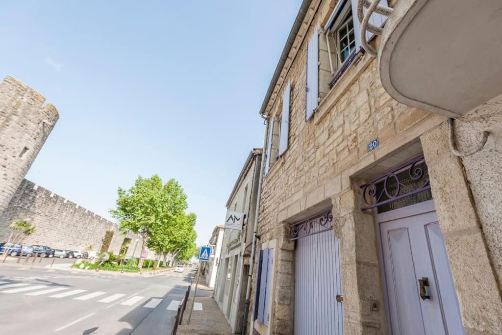 Lesehan Appartement Aigues Mortes Vue Remparts Exterior foto